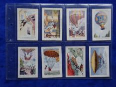 Trade cards, Savoy Products, Aerial Navigation series B, set 56 cards (fair/gd)