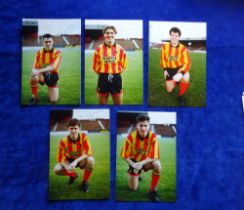 Football Photographs, Partick Thistle FC, 13 signed photographs , with the players name written on