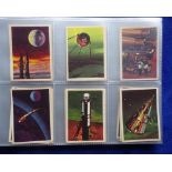 Trade cards, Spain, Deposito Legal, Triunfo en el Espacio ( Exploring Space ), part set 82/96 plus a