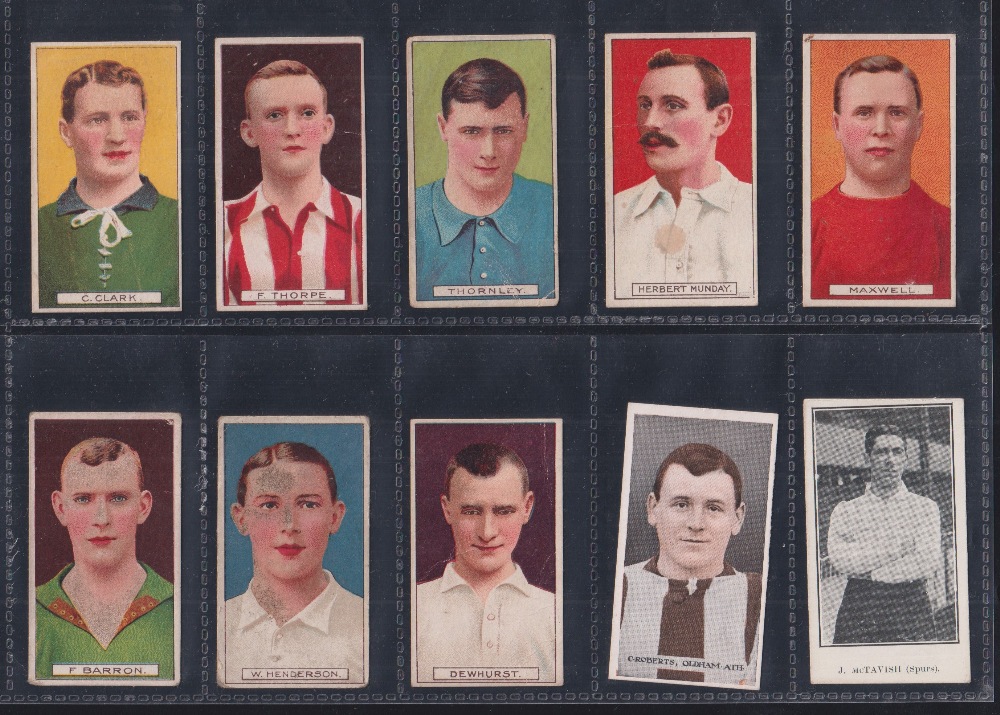 Cigarette cards, Football, mixture of 54 cards including Taddy Prominent Footballers (4), Cope Clips - Image 3 of 12