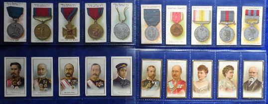 Cigarette cards, Taddy selection of 95 mainly Military themed cards, British Medals & Decorations (