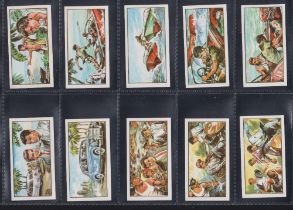Trade cards, Primrose Confectionery, Amos Burke- Secret Agent, 2 sets, different printings, (50