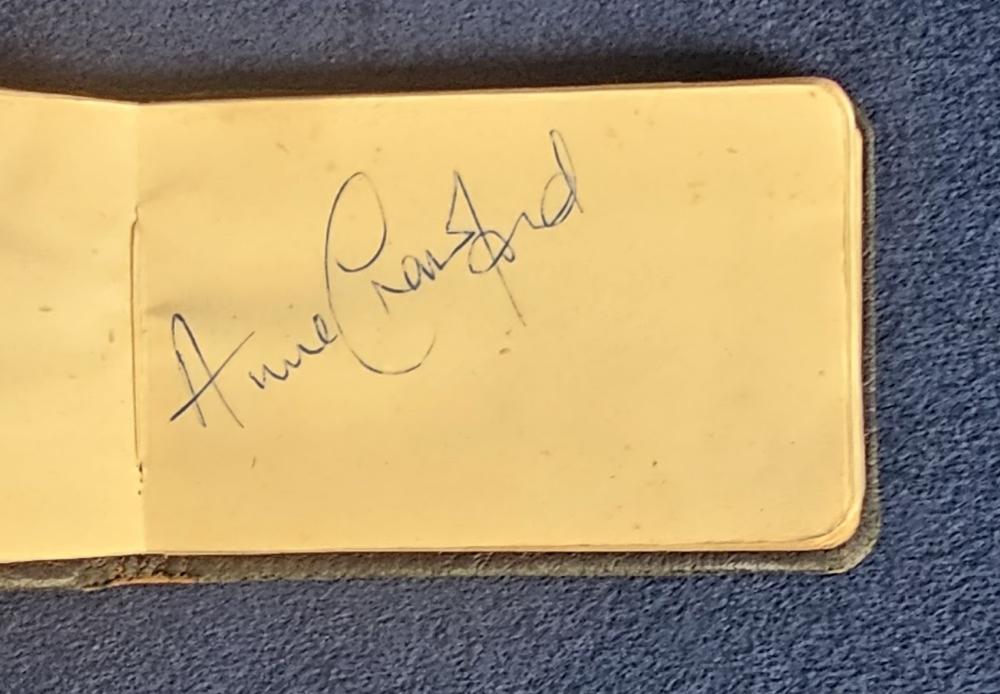 Autograph Book, 1940s Entertainment 40+ signatures to include Adrian Boult, Richard Attenborough, - Image 6 of 6