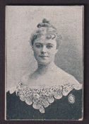 Cigarette card, S. Cavander & Co, Beauties, PLUMS, type card, Ref H186, picture no 46, (trimmed both