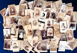 Photographs, a collection of approx. 200 cartes de visite to include children, babies, clergy and