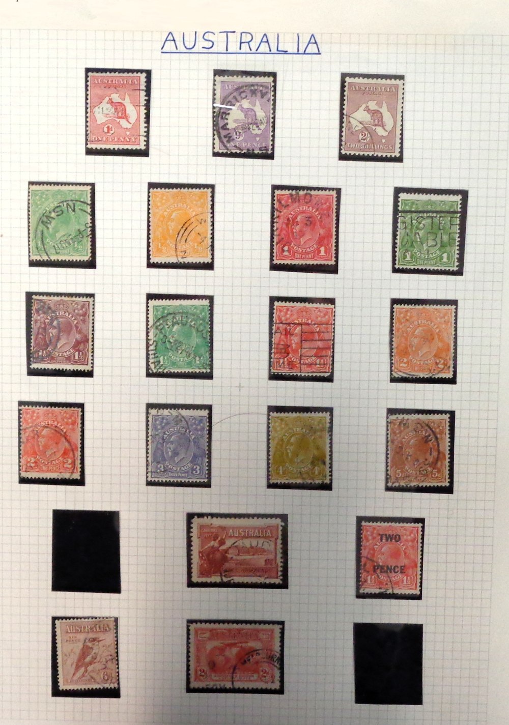 Stamps, All world collection, mainly used with duplication, housed in 4 stockbooks and mainly on - Image 3 of 4