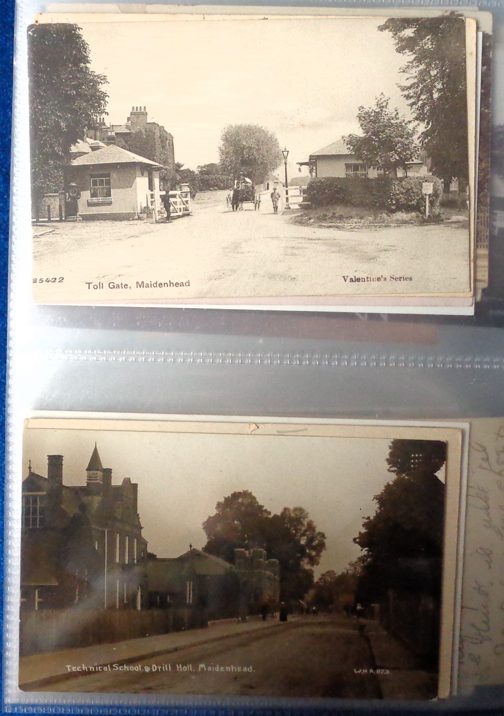 Postcards, Hurley and Maidenhead, a selection of 130+ cards showing Hurley (30+) to include The