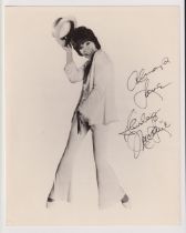 Autograph, Shirley MacLaine, American actress and author (b. 1934) a b/w photo of Shirley MacLaine