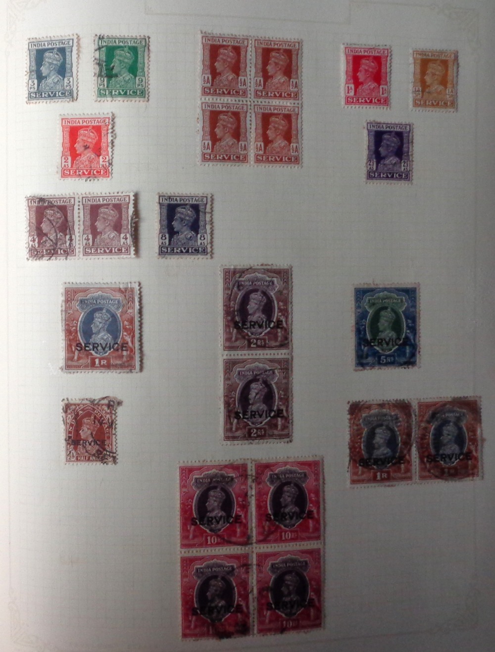 Stamps, GB and Commonwealth collection housed in a Favourite album to include 1d black, KJ, 1d - Image 5 of 5