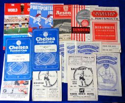 Football programmes, small batch of 15 programmes inc. Salisbury v Poole Town 1955/6, v Weston-