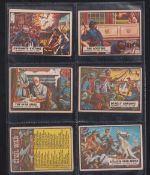 Trade cards, A&BC Gum, Civil War News, set 88 cards (checklist heavily marked, otherwise gen gd a