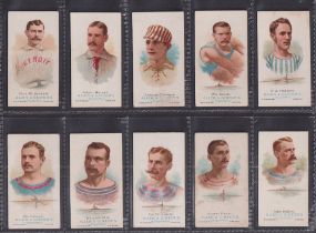 Cigarette cards, USA, Allen & Ginter, The World's Champions, 1st Series (28/50), baseball players (