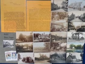 Postcards and Ephemera, White Waltham, Waltham St. Lawrence, Holyport and Touchen End area,