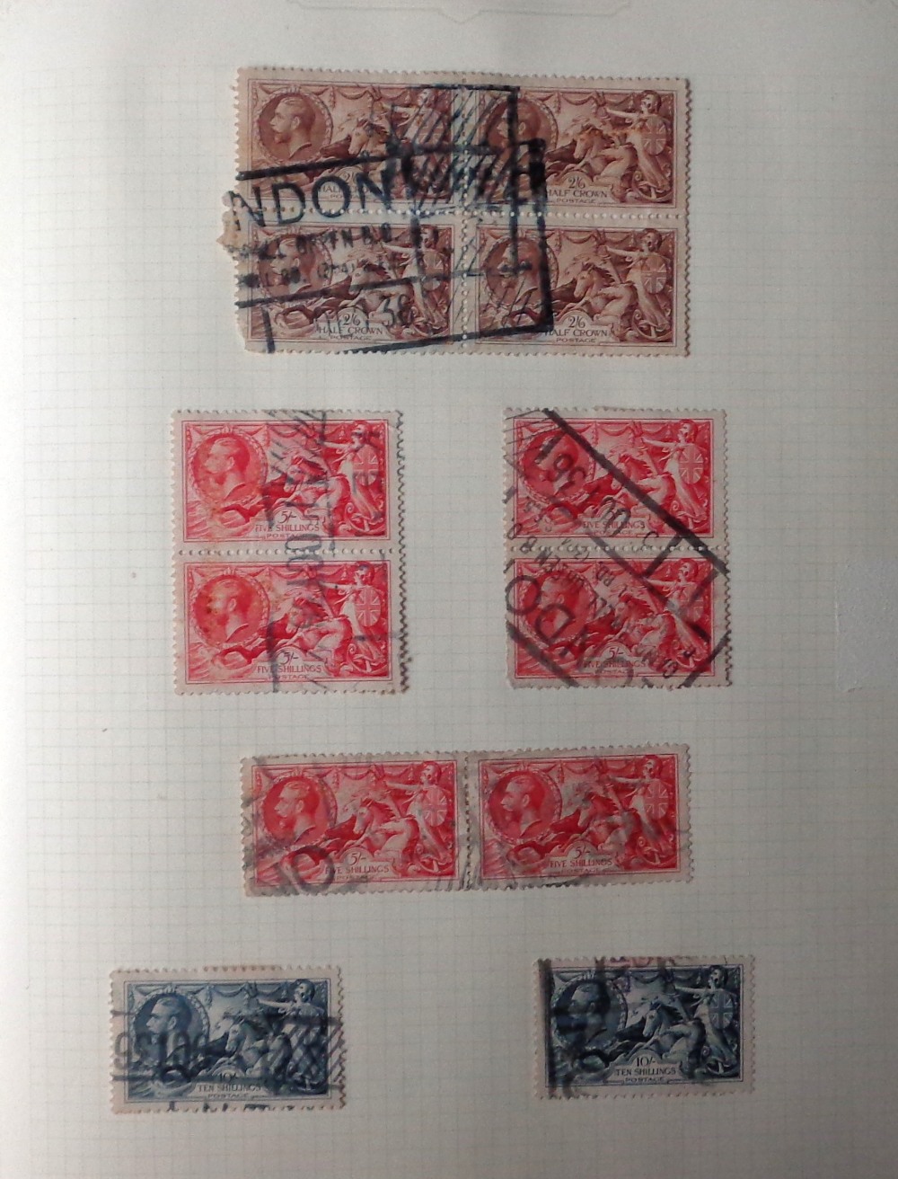 Stamps, GB and Commonwealth collection housed in a Favourite album to include 1d black, KJ, 1d - Image 2 of 5