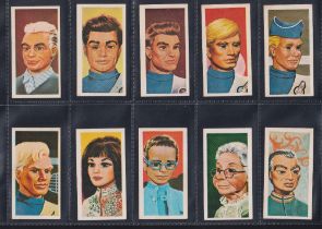 Trade cards, Barratt's, Thunderbirds, 2 sets, 1st & 2nd Series both complete (gd/vg)