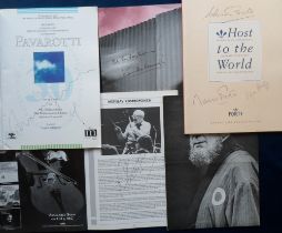 Autographs, Theatre, a selection of 9 souvenir theatre programmes, all with signatures of some of