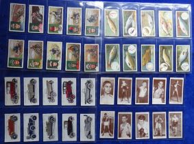 Cigarette cards, 9 sets and 2 part sets, sets include Churchman Boxing Personalities, Lambert &