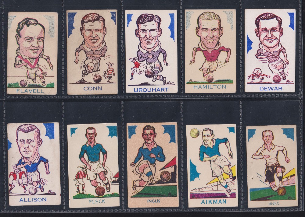 Trade cards, Football, A J Donaldson, Sports Favourites, 40 cards all Football subjects, includes 10 - Image 7 of 8