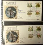 Stamps, Collection of autographed covers by Benham to include Magnus Magnusson, David Putnam,