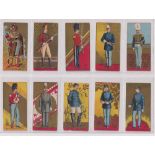Cigarette cards, USA, Kinney, Military Series, Group D (42/50) (mixed condition, poor/gd)