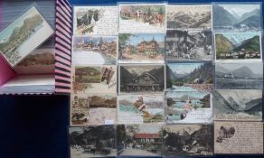 Postcards, Switzerland, a collection of approx. 270 Swiss cards, mainly Interlaken, Lake Brienz