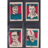 Trade cards, M M Frame, Sports Stars, four cards, 'M' size, no 20 Reg Harris (Cycling), no 26 Bob