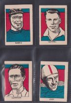 Trade cards, M M Frame, Sports Stars, four cards, 'M' size, no 20 Reg Harris (Cycling), no 26 Bob