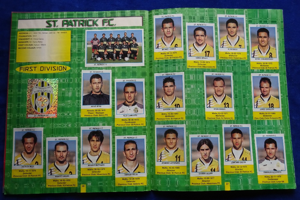 Trade card sticker albums, Football, 2 completed Albums, Panini Morocco Edition Football 1999/2000 & - Bild 5 aus 5