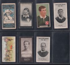 Cigarette & Trade cards, Football / Rugby 7 better type cards inc. J & F Bell Footballers J Lytle,