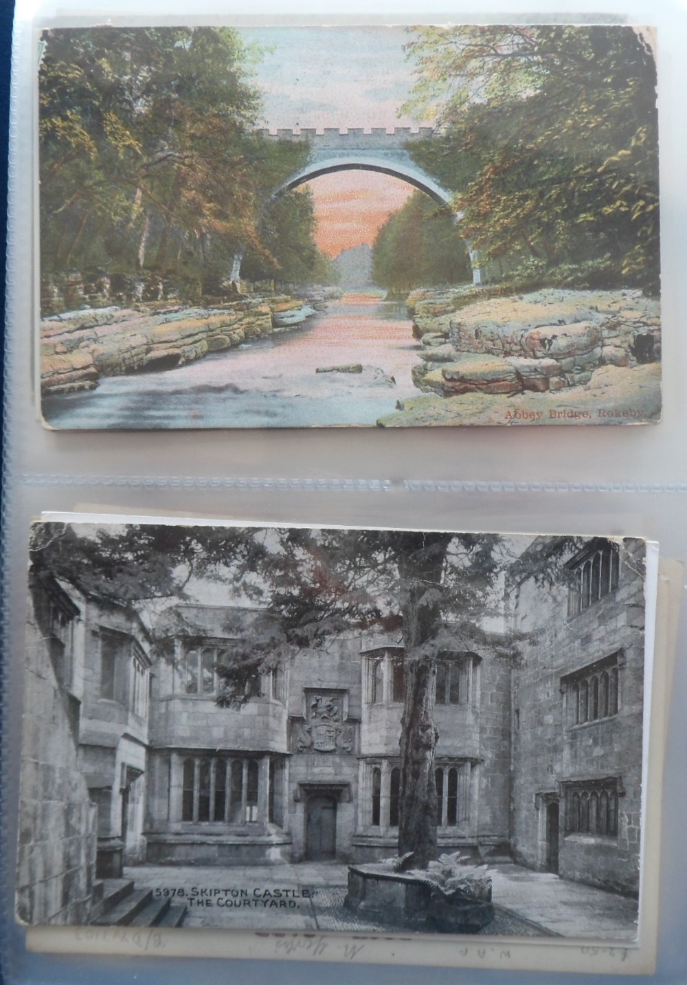 Postcards, Yorkshire, a collection, in modern album, of approx. 213 cards, with many RPs inc. Toll - Image 3 of 5