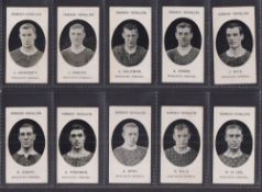 Cigarette cards, Taddy, Prominent Footballers, no Footnote, Woolwich Arsenal, (set, 15 cards) (all