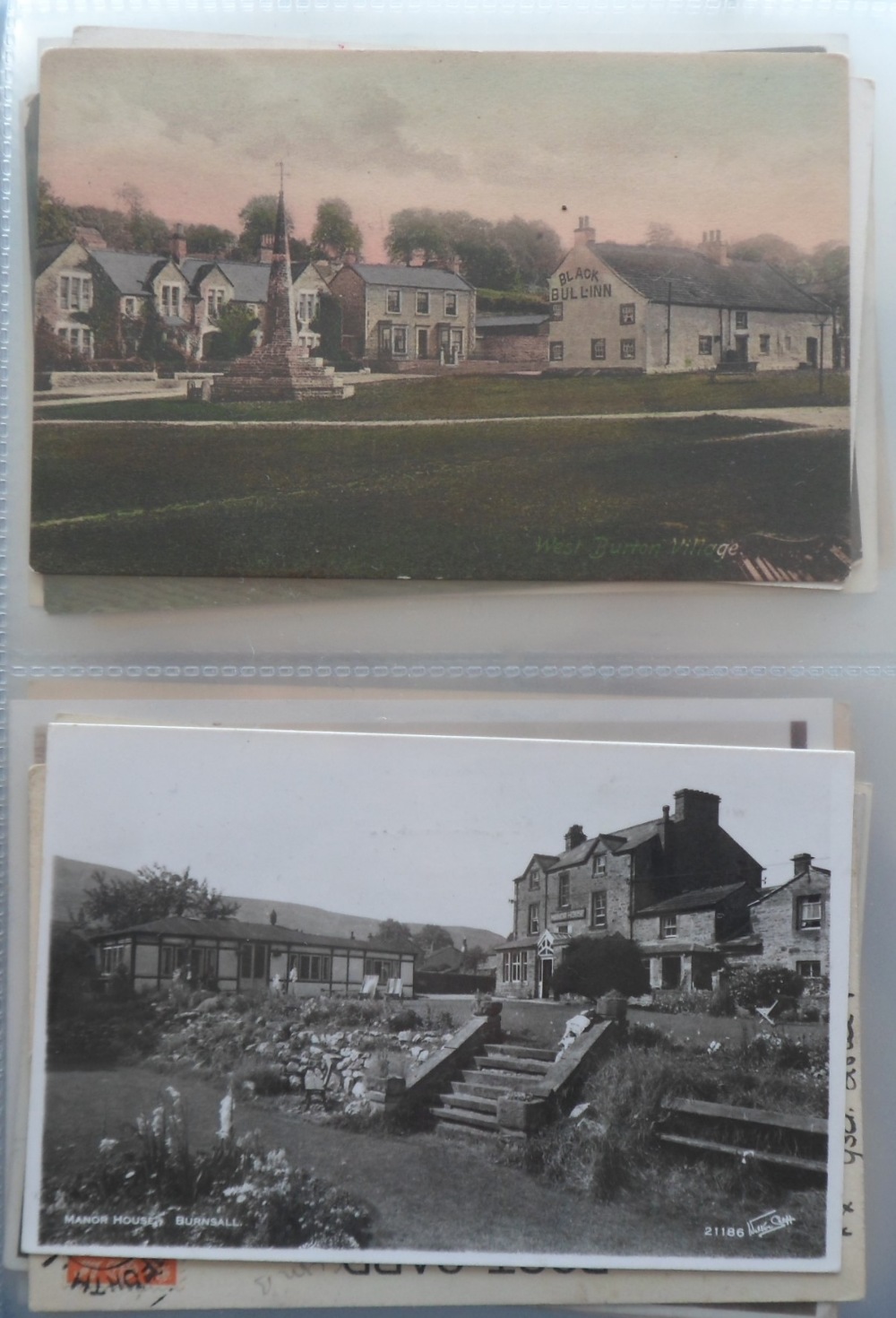 Postcards, Yorkshire, a collection, in modern album, of approx. 213 cards, with many RPs inc. Toll - Image 4 of 5