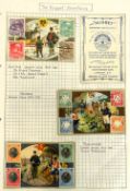 Trade cards, Nuggett Polish, Mail Carriers & Stamps, 13 different cards, corner mounted & written up