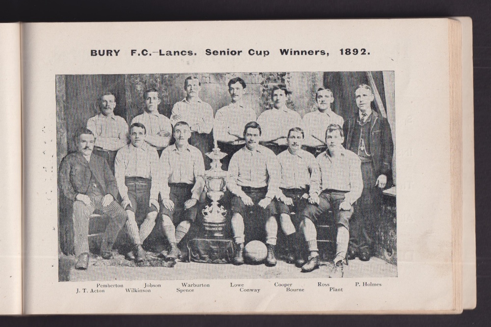 Football booklet, Bury FC, Souvenir, Guide & Programme of the Grand Bazaar held in aid of Bury - Image 2 of 2