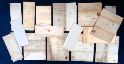 Poor Law Documents, Doxford, Northumberland, a collection of lists of (the few) parish paupers,