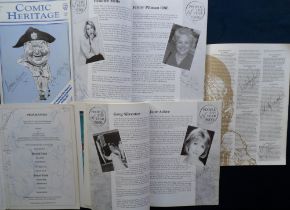 Autographs, Theatre, 5 souvenir theatre and other programmes, all with signatures inc. 'Royal Gala