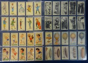 Cigarette cards, large collection contained in modern albums. 20+ sets generally in good or better