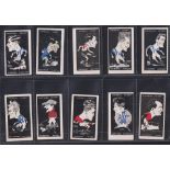 Trade cards, Barratt's, Football Stars (Hand-coloured), ten cards, J. Jenkins Brighton, Fred