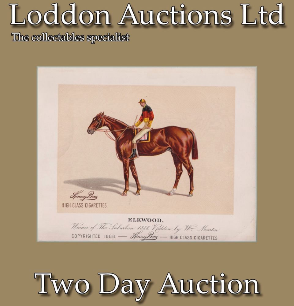 Cigarette & Trade Cards, Sport, Autographs, Collectables, Ephemera & Postcards - Loddon Auctions Ltd