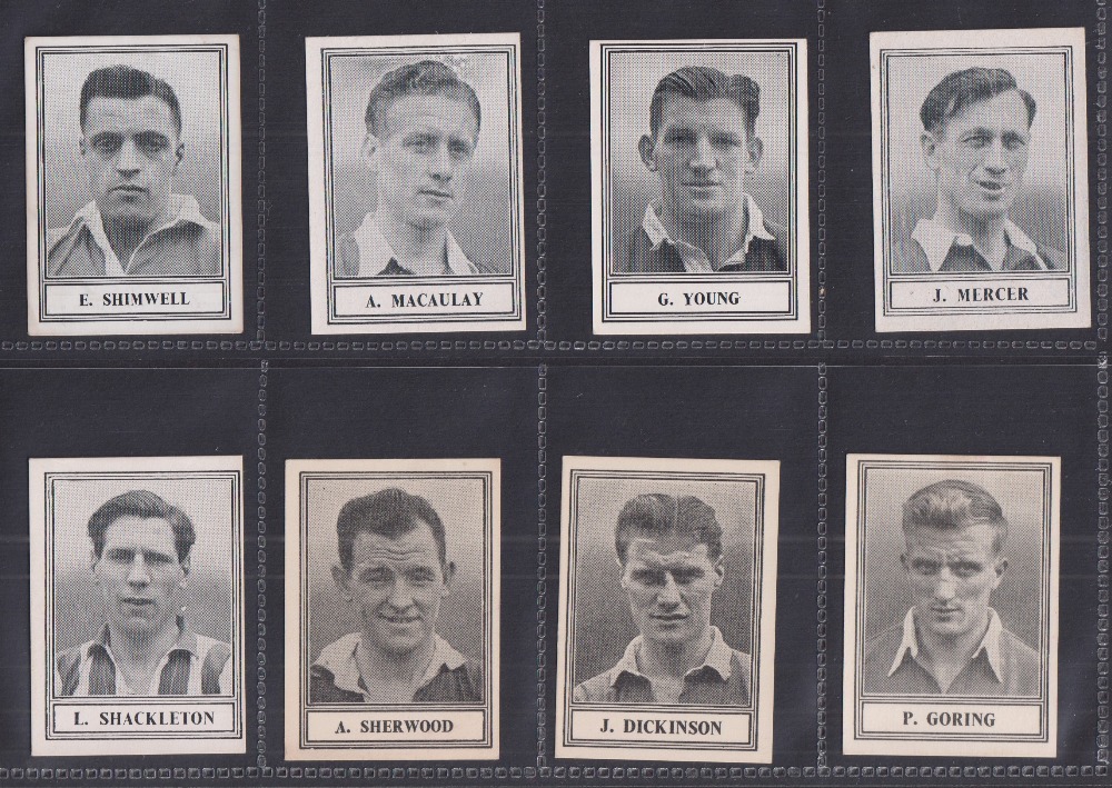 Trade cards, Barratt's, Famous Footballers, New Series (mixed printings), 'M' size, includes Stanley - Bild 5 aus 9