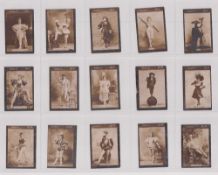 Trade cards, Spain, Anon, Actresses, 'K' size, 79 different photographic cards, 'Serie 1' (17), '