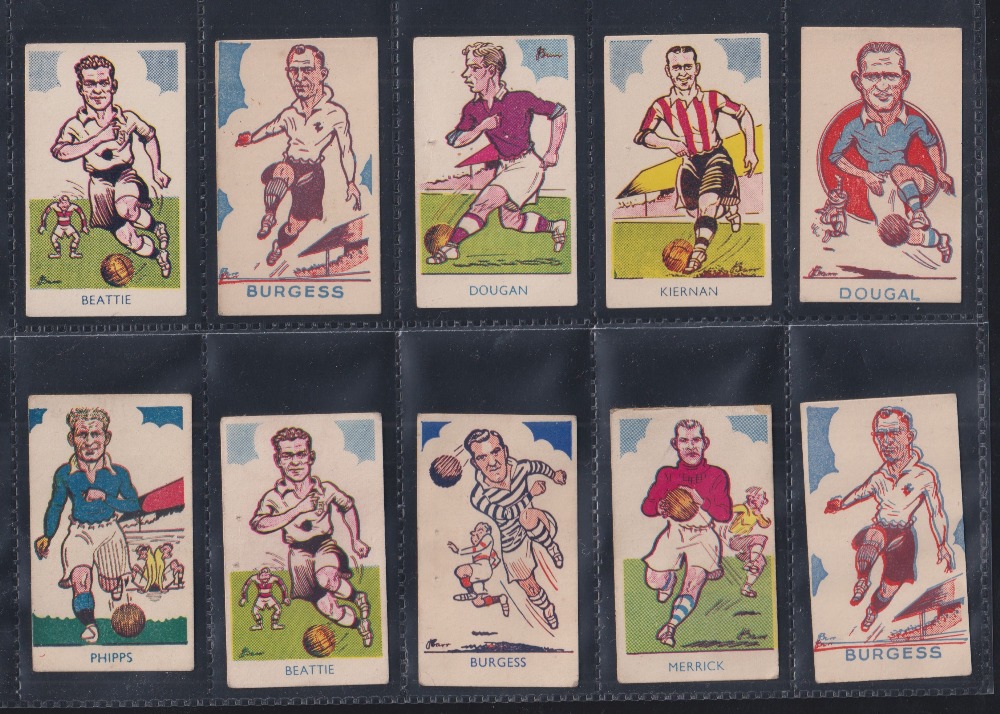 Trade cards, Football, A J Donaldson, Sports Favourites, 39 cards all Football subjects includes 1 - Image 5 of 8