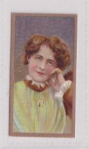 Cigarette card, Richmond Cavendish, Beauties AMBS, type card, Soldiers of the Queen back ref.