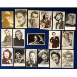 Autographs, a selection of approx. 17 signed photographs and postcards of cinema and entertainment