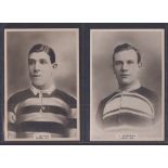 Cigarette cards, Phillips, Footballers (Premium Issue) 'P' size, 20 cards, all Rugby subjects,