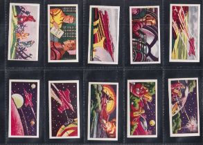 Trade cards, Kane Products Ltd, Space Adventure (set, 50 cards) (vg)