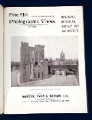Booklet, Fine Art Photographs of Newcastle-Upon-Tyne, Gateshead & District, green board covers