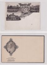 Postcards, Royalty, a scarce Queen Victoria court size card of the Diamond Jubilee (1837-1897), in