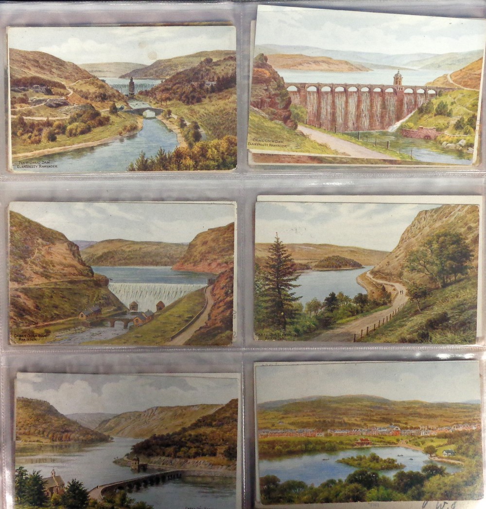 Postcards, an album of approx. 240 A.R. Quinton cards published by J. Salmon featuring UK scenes - Image 2 of 3