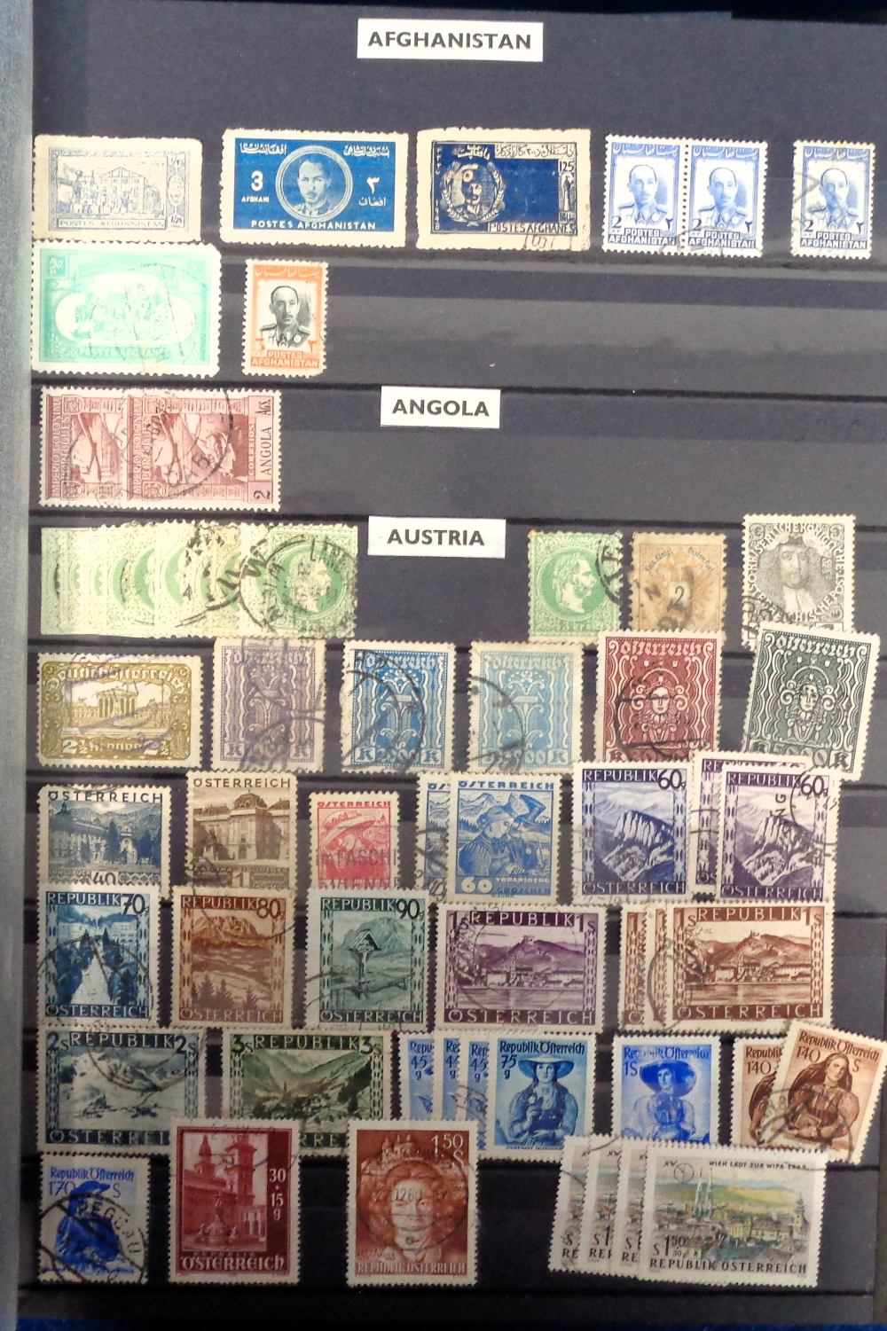 Stamps, All world collection, mainly used with duplication, housed in 10 albums/stockbooks, to